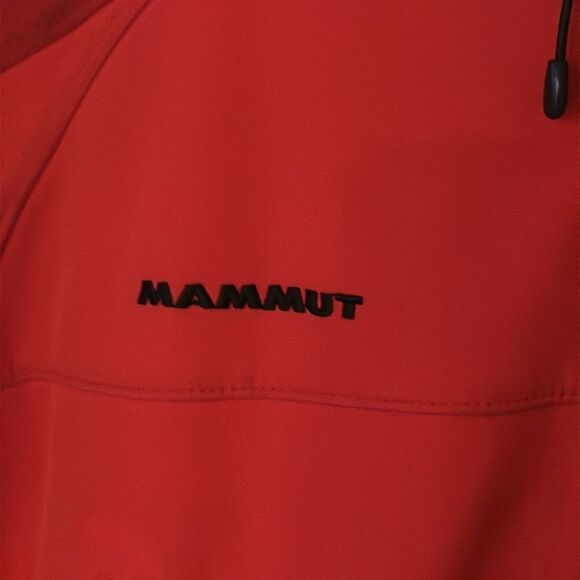 Mammut sz XL red men’s thermal zip jacket great pre owned condition, hooded - Picture 2 of 16